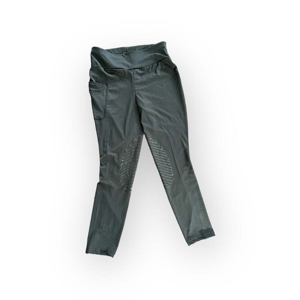 Tuff rider Equestrian black pocket riding tights